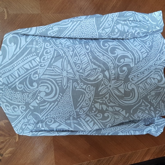 RESORT Just Cavalli men's cotton linen like shirt XXL Greig long sleeved - Picture 9 of 11